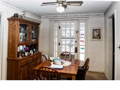 Dining room and exit to covered patio