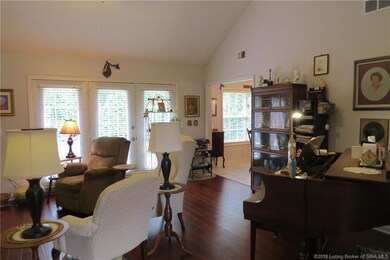 LIVING ROOM OFFERS VALULTED CEILING, FIREPLACE & P