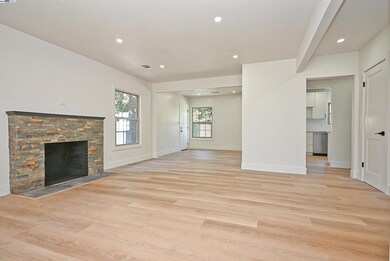 Open updated living room