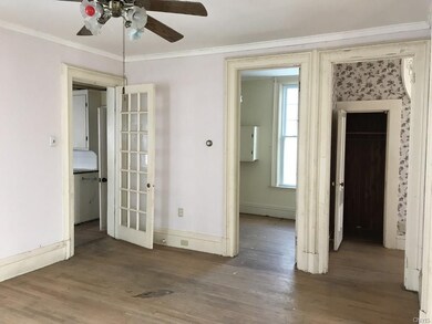 Dining room additional angle, office space straigh