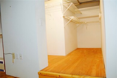 Ample closet space off loft