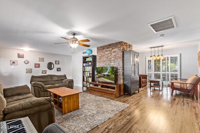 Stone Fireplace