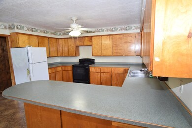 Plenty of counter space for the chef in the family to work their magic!  This area is also a great breakfast bar or serving space for a buffet.