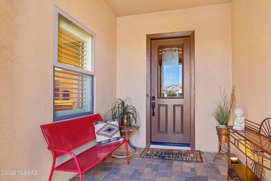 Pavers leading to front entrance