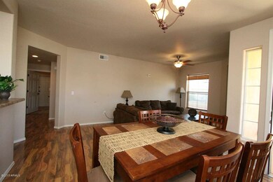 dining area facing the LR