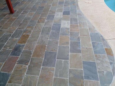Slate Patio Detail