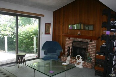 Family room fireplace