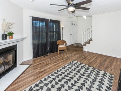 Wood Burning Fireplace