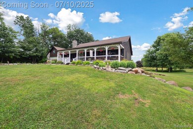 Large covered front porch.