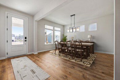 Sweetgum Dining Room Staged