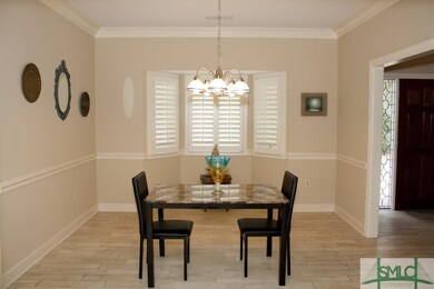 DINING ROOM WITH BAY WINDOW