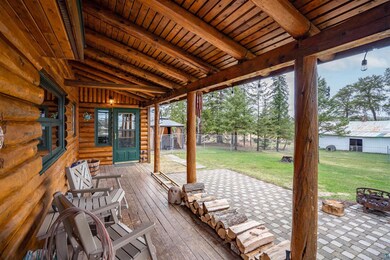 Exterior space featuring a yard, a patio area, and