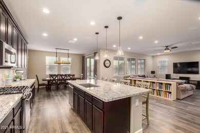 Kitchen & living room