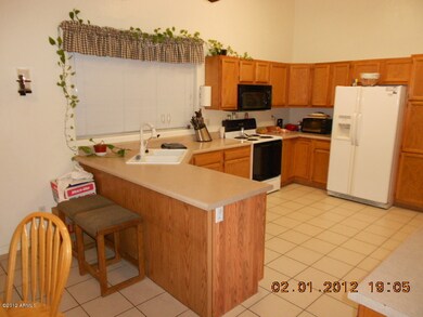 kitchen from dining