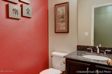 Main Level Bathroom With Granite Counter