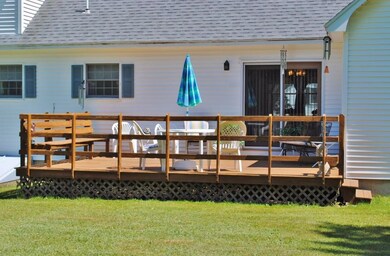 Enjoy sitting or grilling on the...