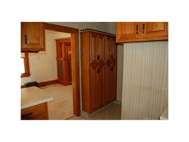Kitchen. Built-in pantry for added grocery storage