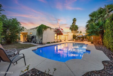 View to Casita patio