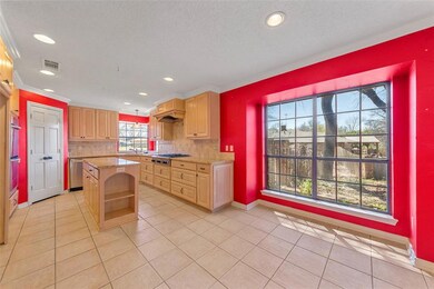 Kitchen and dining area