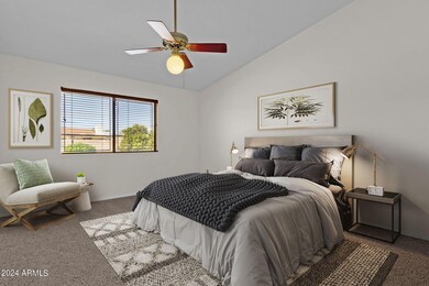 Large Bright Master Bedroom