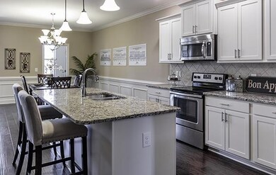 Kitchen in similar home.