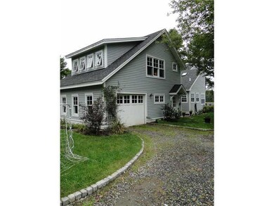 Exterior Front. Garage View