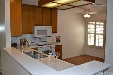 Roomy kitchen.