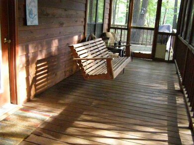 Screened and open porches and decks.