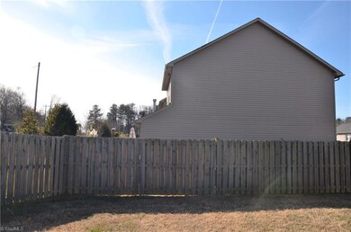 Great, Unique Side Yard Fenced in!
