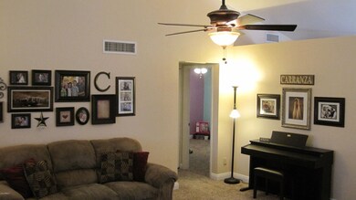 Vaulted Ceiling, Fans Throughout
