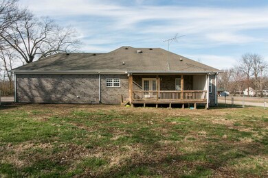 Enjoy the covered back deck