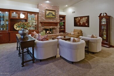 Living Room with Fireplace