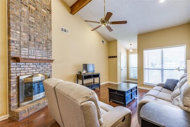 Fireplace and Vaulted Ceilings.