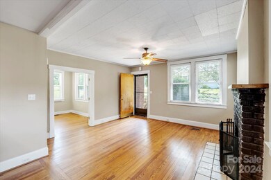 from kitchen looking towards front door