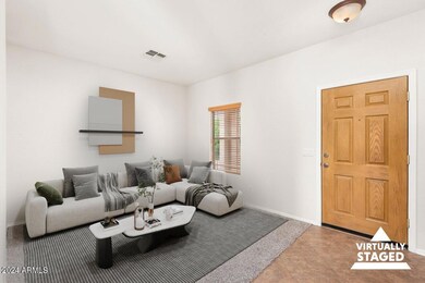 Virtually Staged Living Room