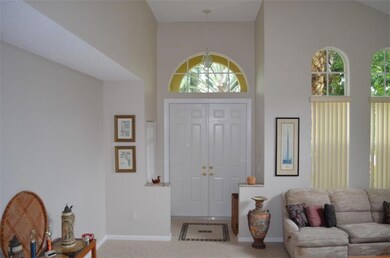 Double door entry.