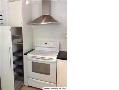 Custom cabinets with pull out pantry.