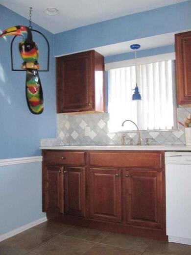 Kitchen has Plenty of Natural Light