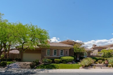 Lush landscaping encircles the home for a rich out