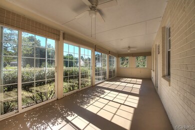 Spacious Sunroom with Sliding Glass Doors