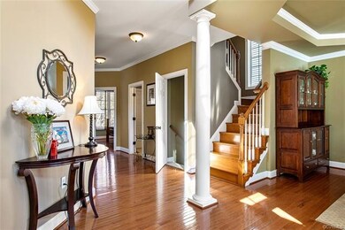 Foyer view into Additional Room 2, the 9X7 full ba