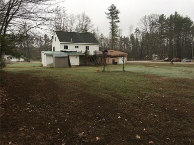 Back of Home and back yard.