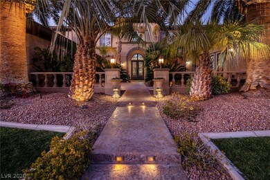 Front exterior view of the front entryway and larg