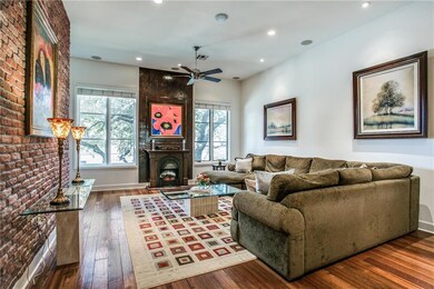 Decorative Electric Fireplace added to the Living 