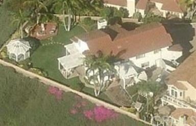Aerial view of lot