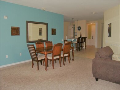 Dining and Living Area Combined with Open Kitchen