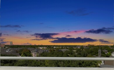 Enjoy peaceful sunsets and skyline views from your