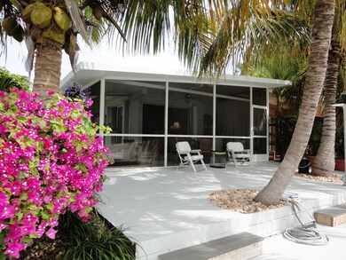 Tropical Landscaped Patio Area