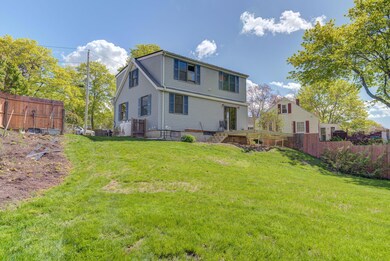 Yard and back of the house