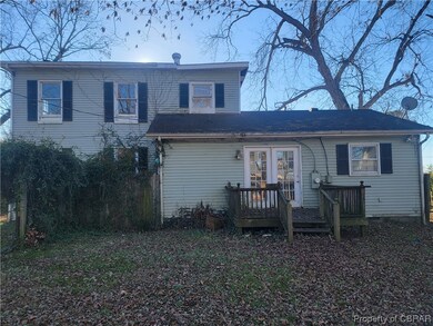 View of rear view of property